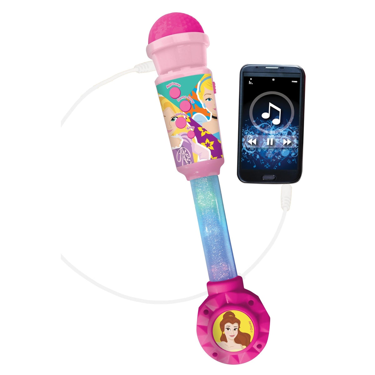 Lexibook Disney Princess Light-Up Microphone with Speaker