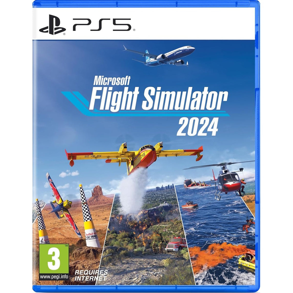 Microsoft Flight Simulator 2024 Standard Edition for PlayStation 5 (Disc)