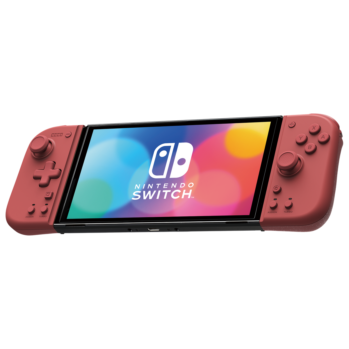 HORI Split Pad Compact Apricot Red for Nintendo Switch