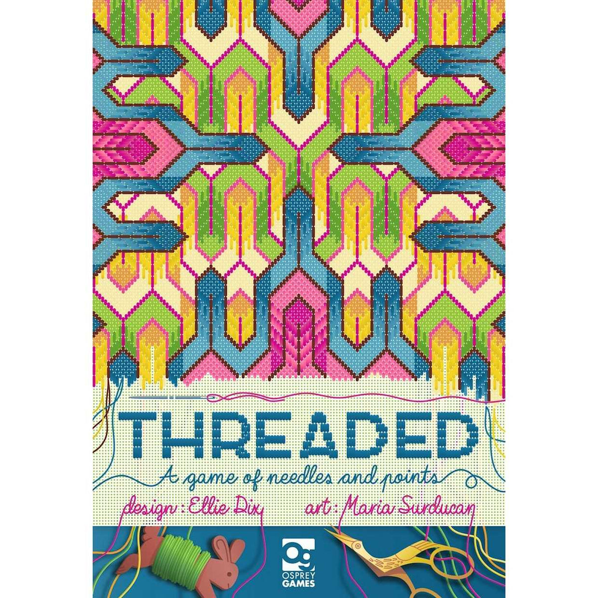 Threaded: A Game of Needles and Points
