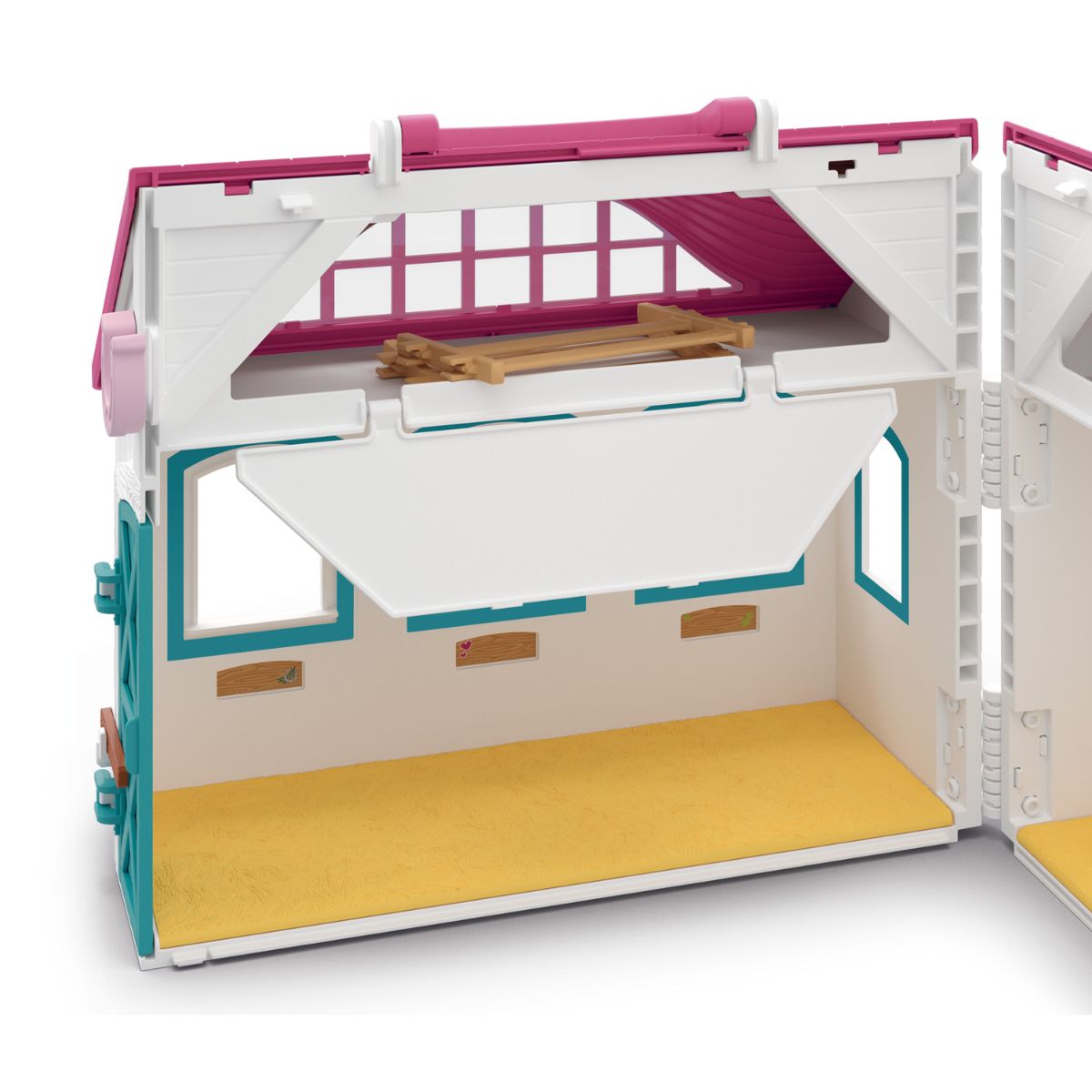 Schleich Horse Club Open Stable Little Horseshoe Playset