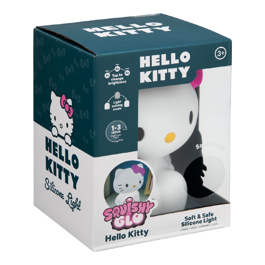 Paladone Hello Kitty SquishyGlo Rechargeable Silicone Light