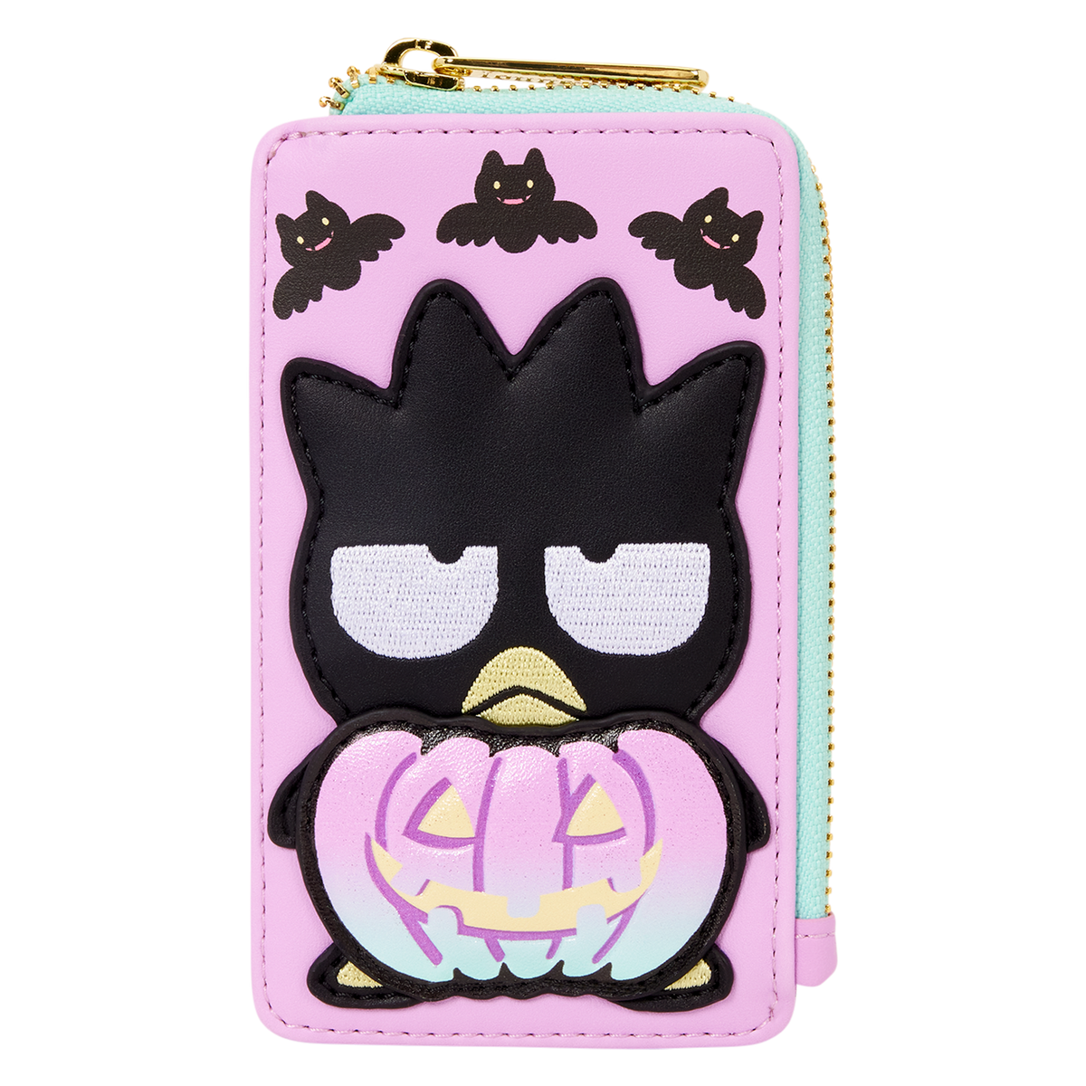 Loungefly Sanrio Badtz-Maru Pumpkin Card Holder