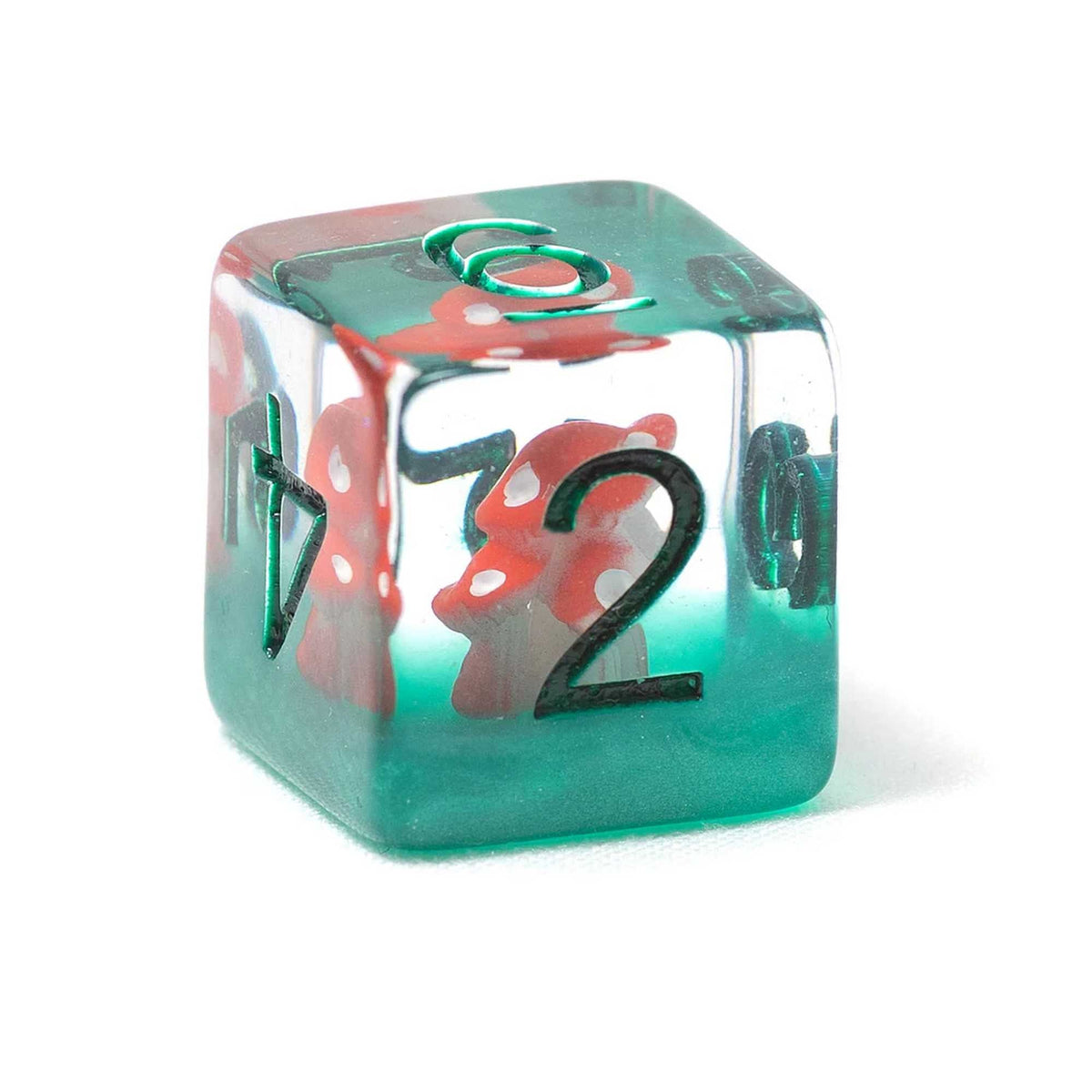 Sirius Dice Power Mushroom 7-Piece Polyhedral Dice Set