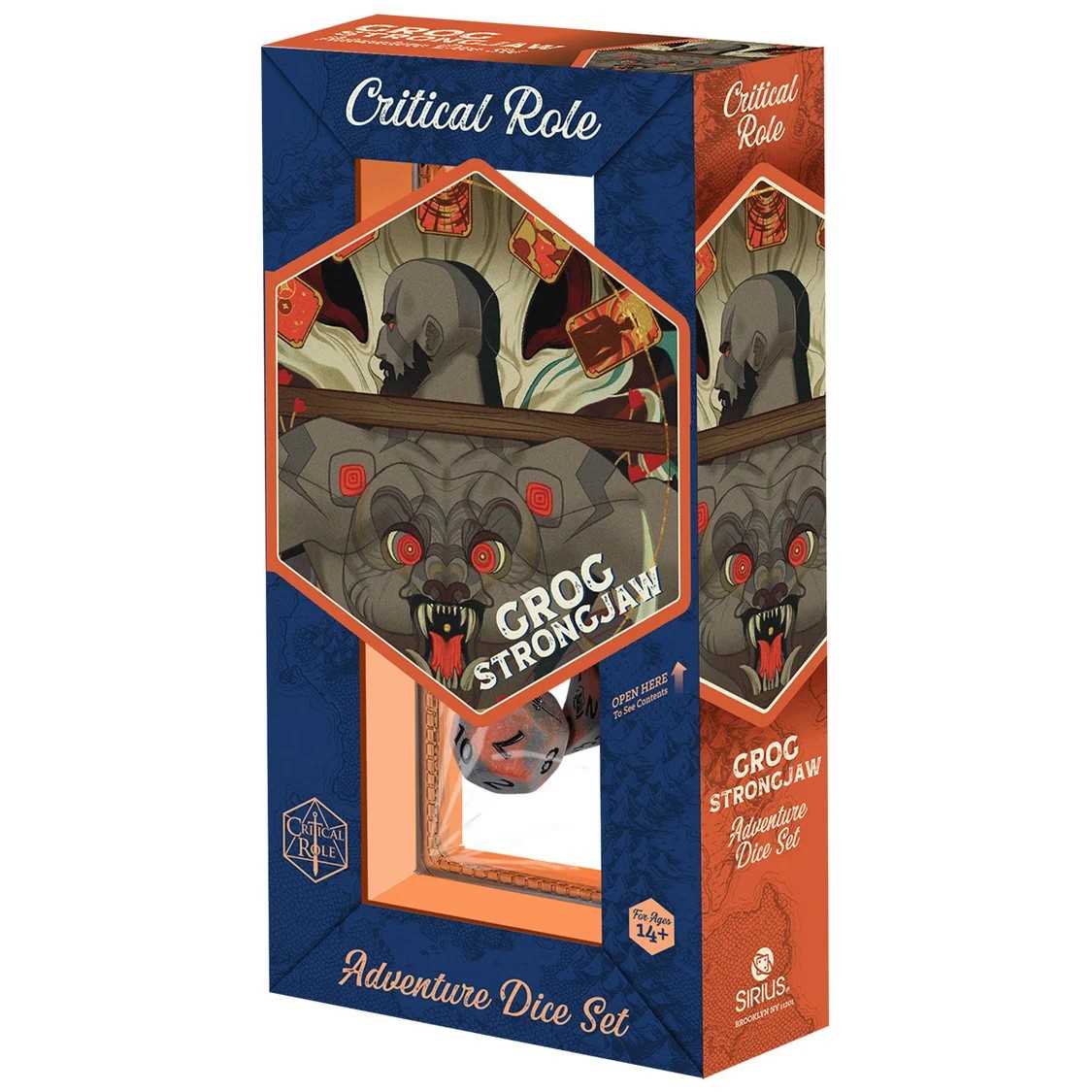 Critical Role: Vox Machina Adventure Dice – Grog Strongjaw