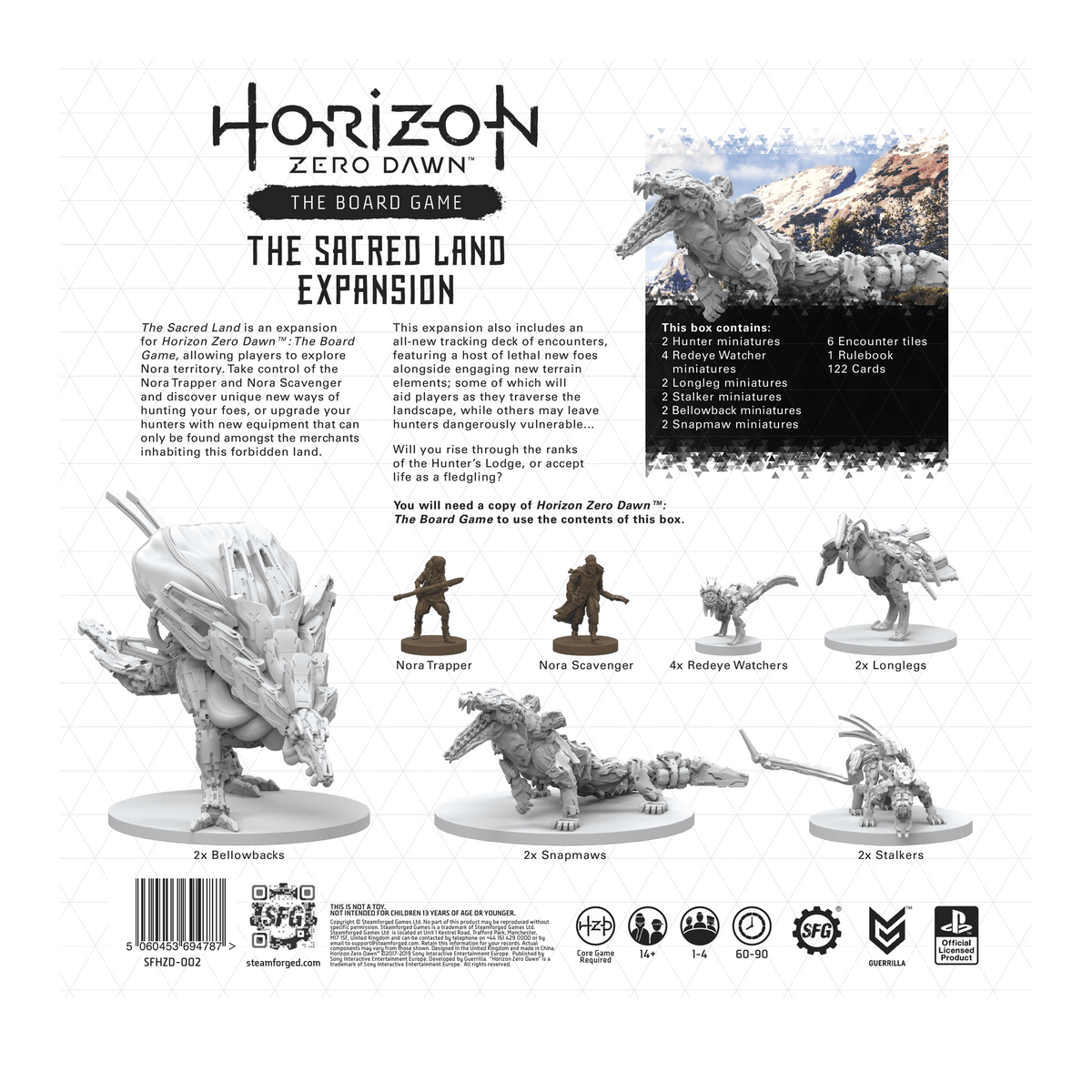 Horizon Zero Dawn: The Board Game – The Sacred Land Expansion