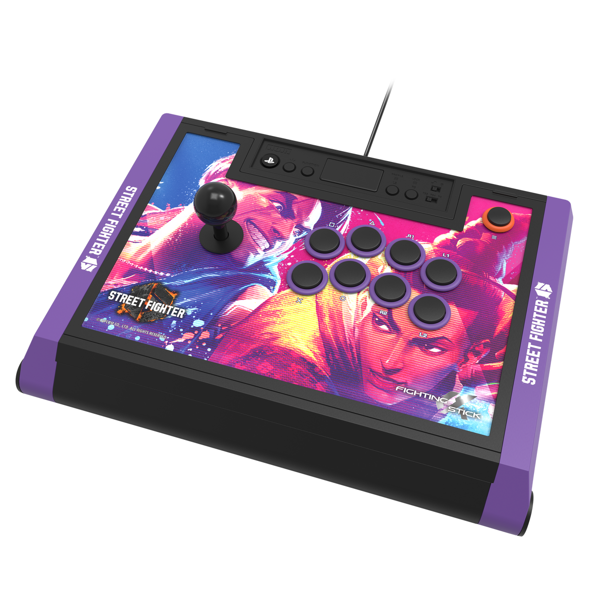 HORI Fighting Stick Alpha Street Fighter 6 Edition for PS5, PS4 & PC