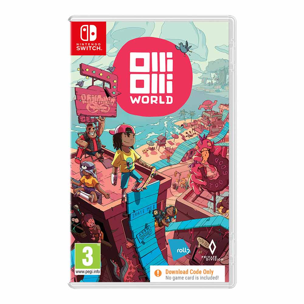 OlliOlli World for Nintendo Switch (Code in Box)