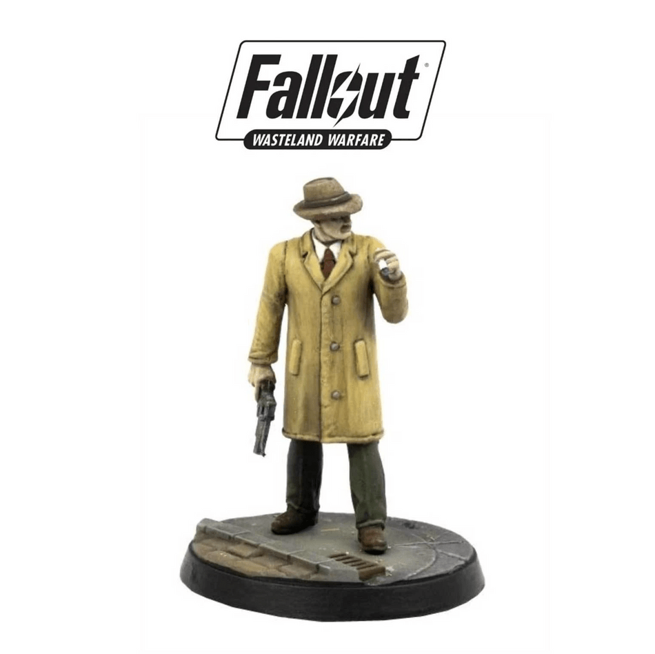 Fallout: Wasteland Warfare – Unaligned Mysterious Stranger Miniature