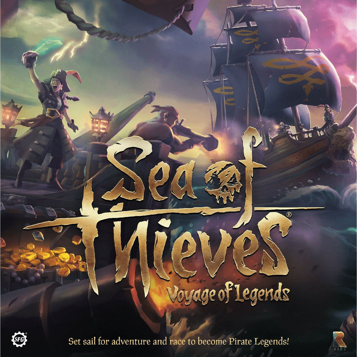 Sea of Thieves: Voyage of Legends Board Game