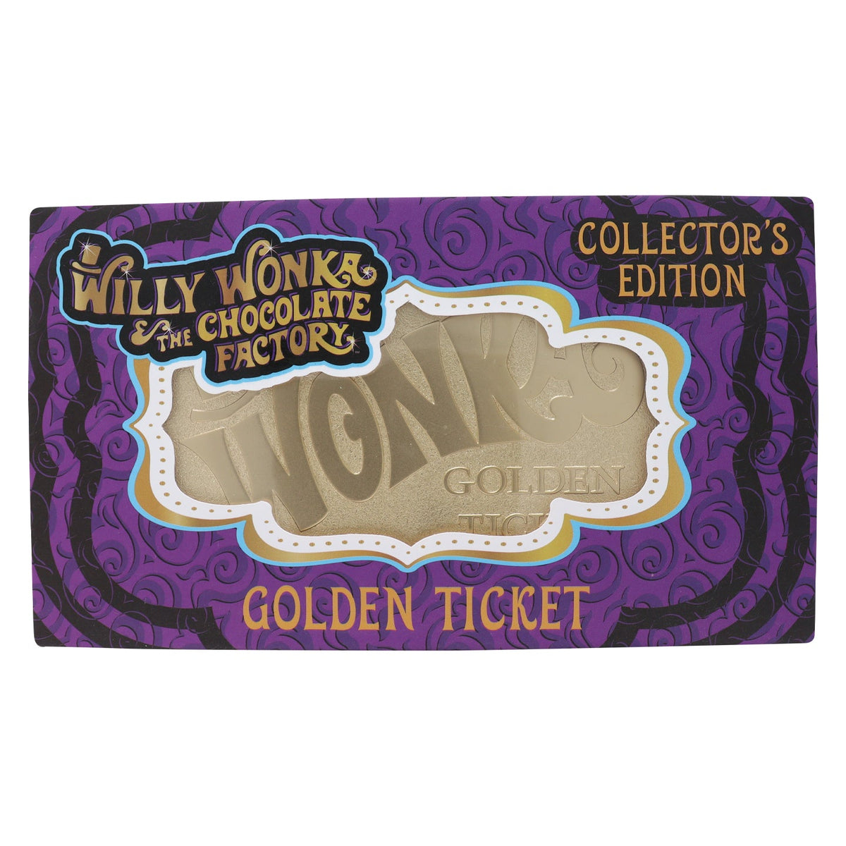 Willy Wonka & the Chocolate Factory Collector's Edition Replica Golden Ticket