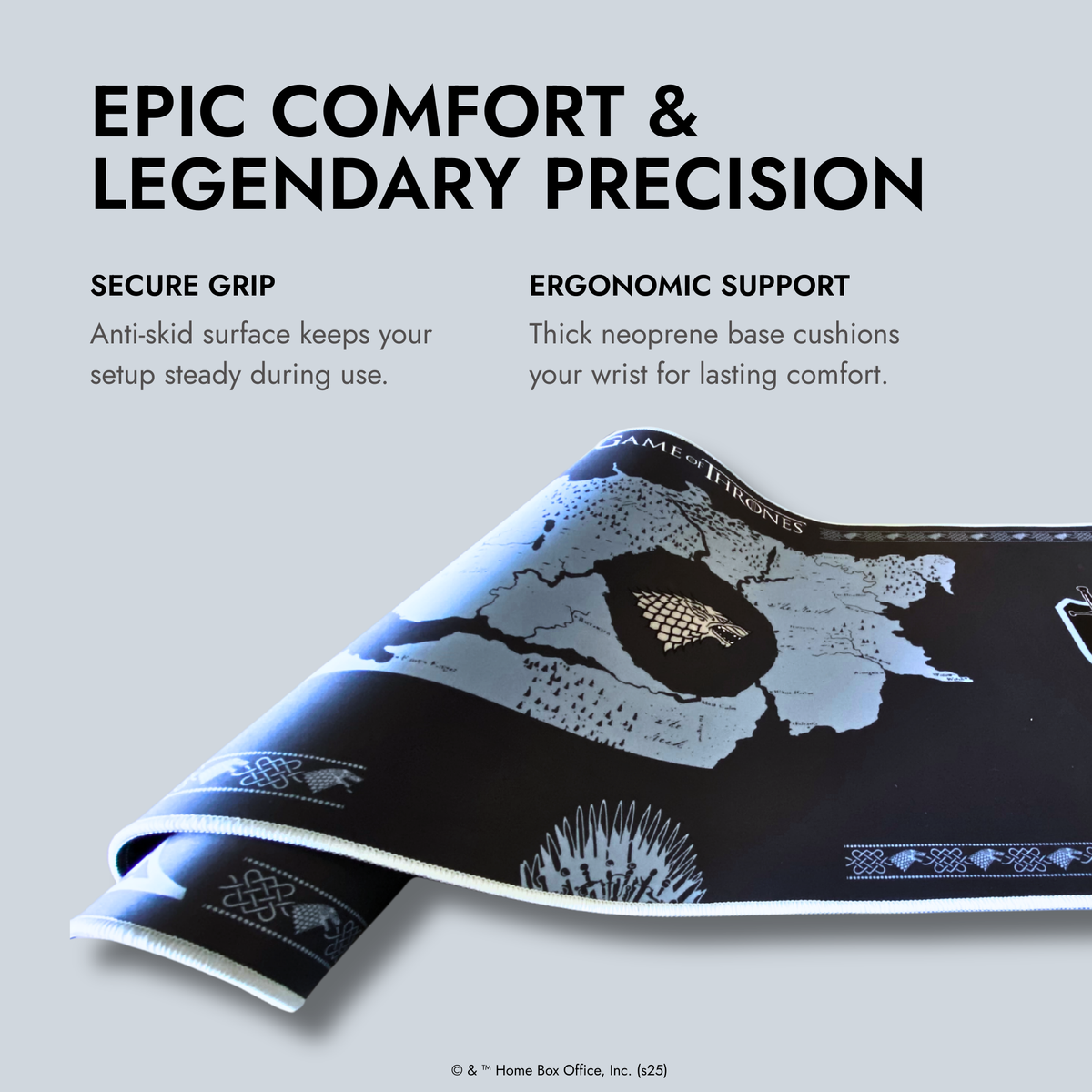 Lexip x Tsume Game of Thrones Stark XXL Mouse Pad