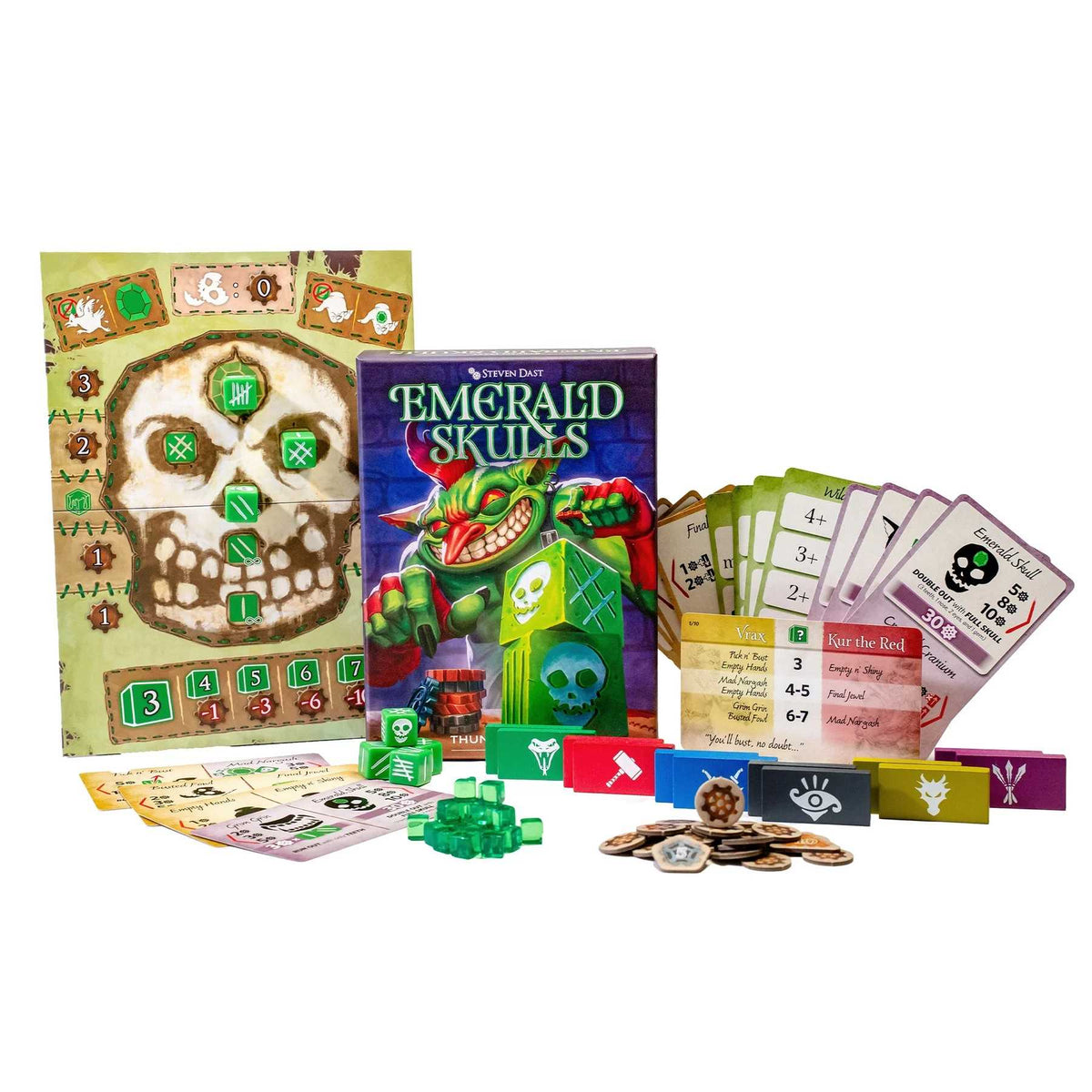 Thunderworks Games Emerald Skulls
