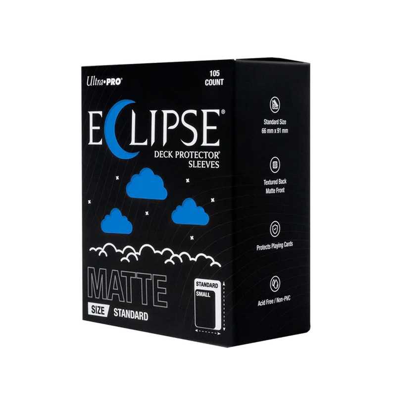 Eclipse Matte Standard Deck Protector Sleeves: Pacific Blue (105ct)