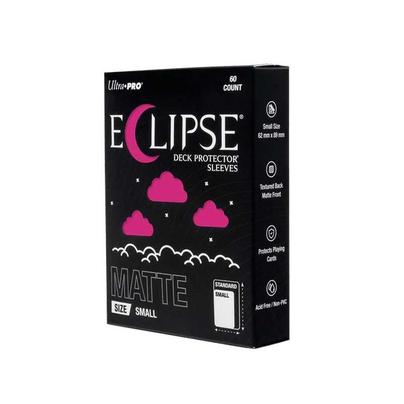 Ultra PRO Eclipse Matte Small Deck Protector Sleeves: Hot Pink (60ct)