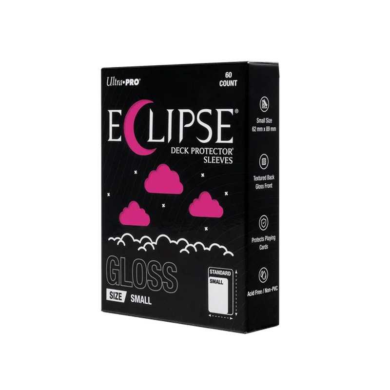 Ultra PRO Eclipse Gloss Small Deck Protector Sleeves: Hot Pink (60ct)