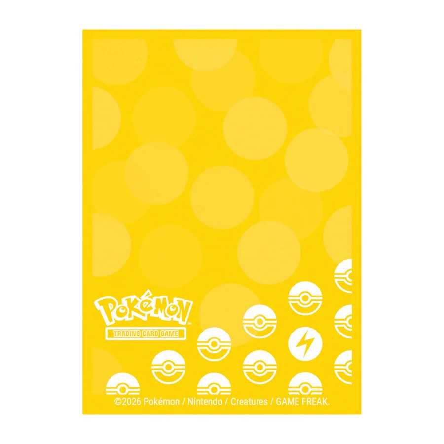 Pokémon Energy Deck Protector Sleeves - Lightning Type (65ct)