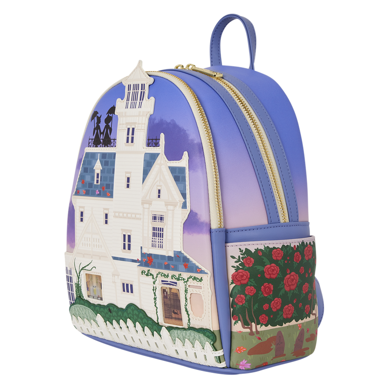Loungefly Practical Magic 2 House Lenticular Mini Backpack
