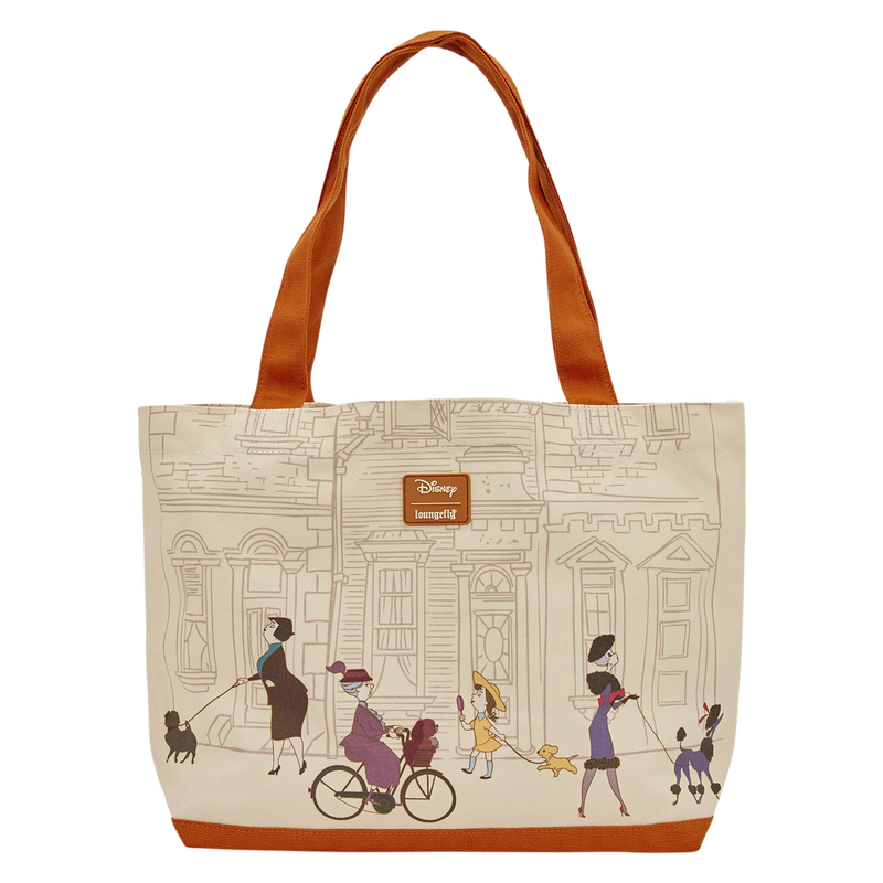 Loungefly Disney 101 Dalmatians Oversized Canvas Tote Bag