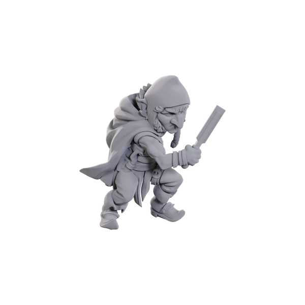 Critical Role Unpainted Miniatures: Chetney Pock O’Pea & Werewolf