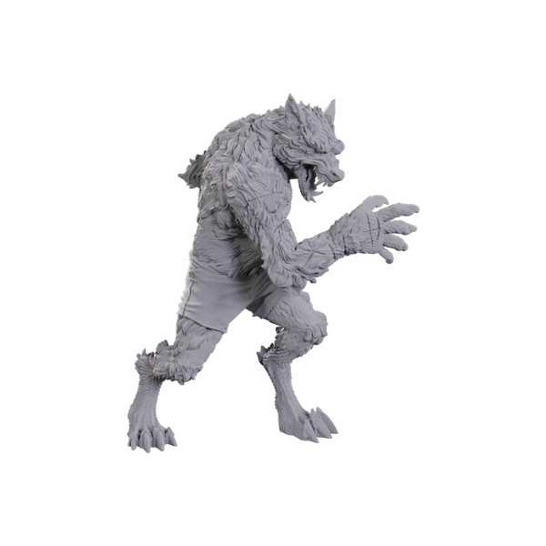 Critical Role Unpainted Miniatures: Chetney Pock O’Pea & Werewolf