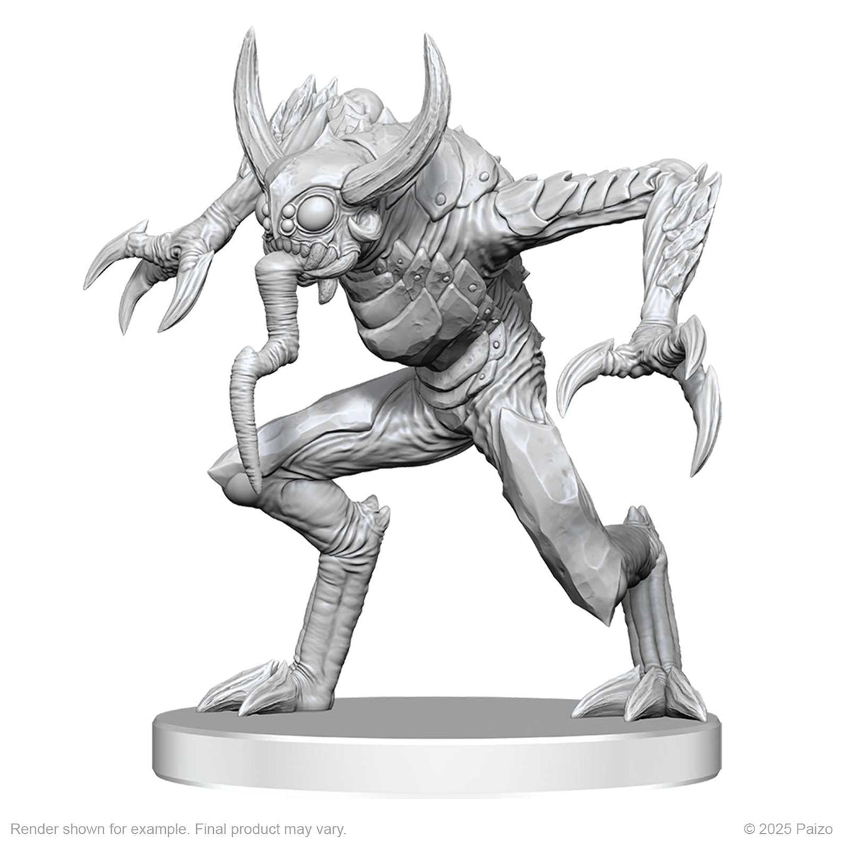 Pathfinder Battles Deep Cuts Unpainted Miniatures: Vloriak (Despoiler Demon) & Demonologist