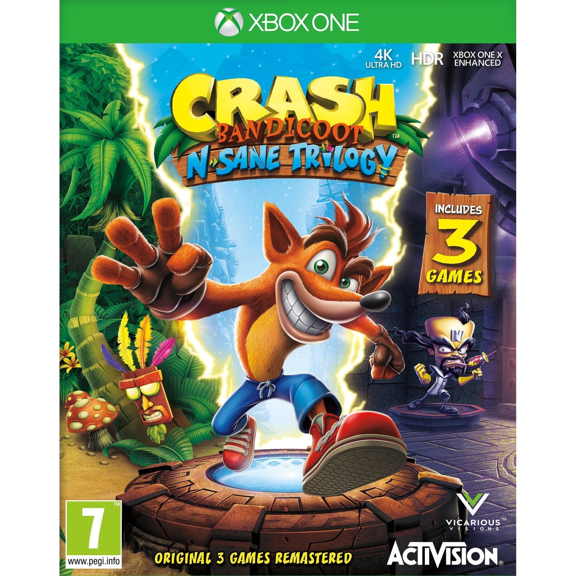 CRASH BANDICOOT N SANE TRILOGY 5030917236594