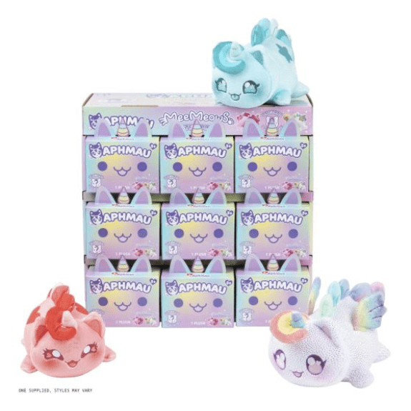 Aphmau MeeMeows Mystery Plush 6 Inch Soft Toy - Unicorns 810054664307