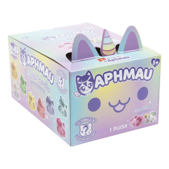 Aphmau MeeMeows Mystery Plush 6 Inch Soft Toy - Unicorns 810054664307