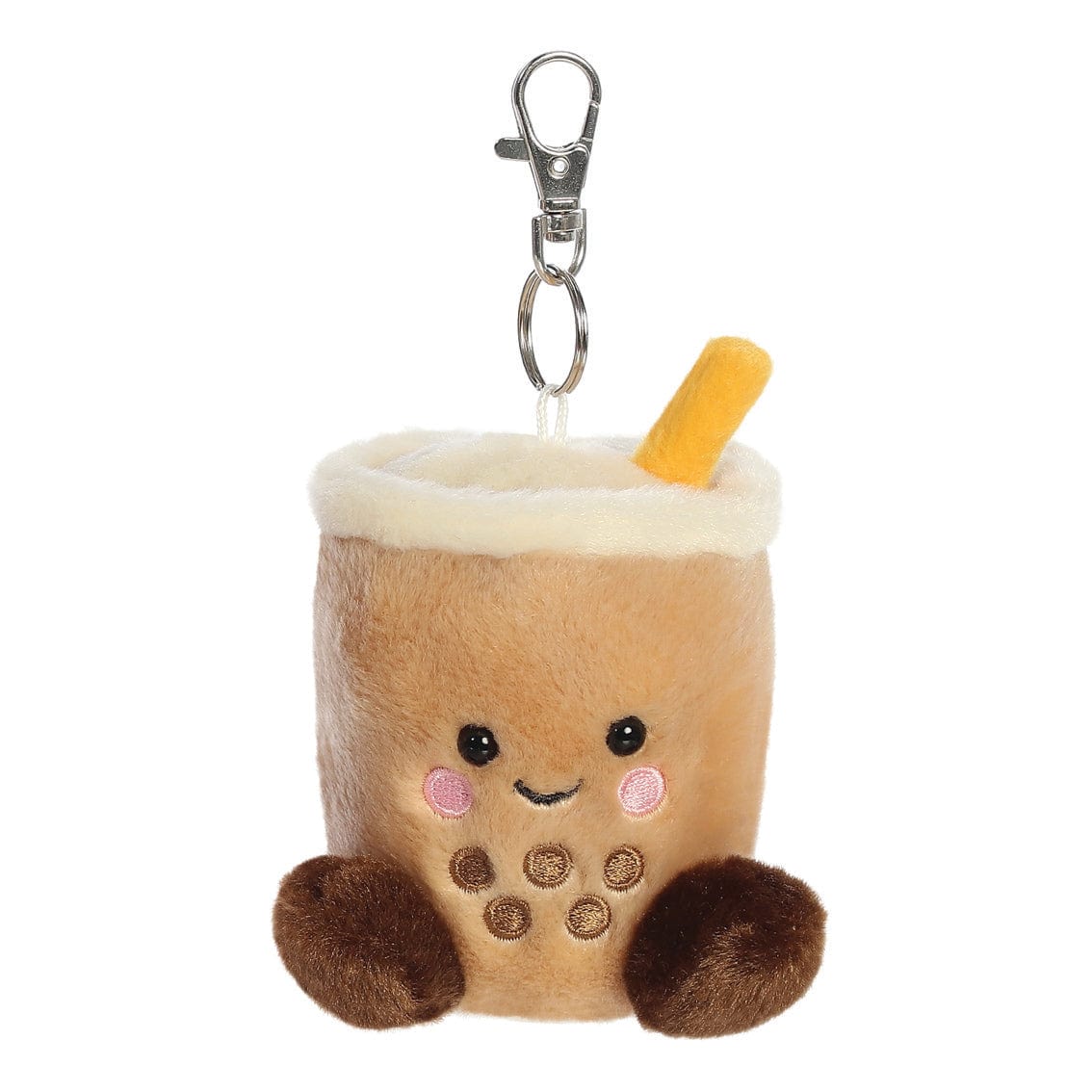 Aurora: Palm Pals – Milky Tea Boba Key Clip 4-Inch