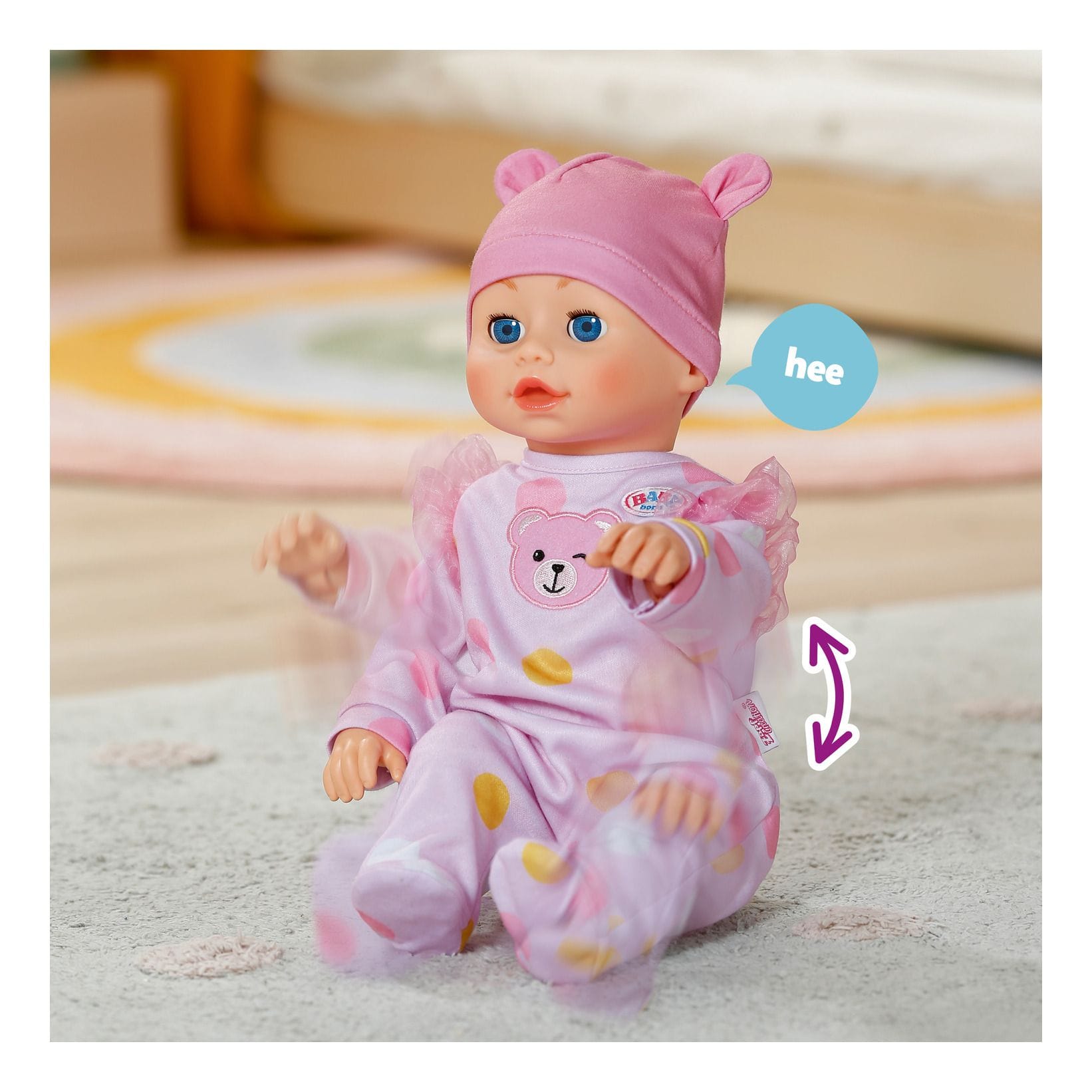 Baby Born - Emily Walk With Me 43cm 4001167543061