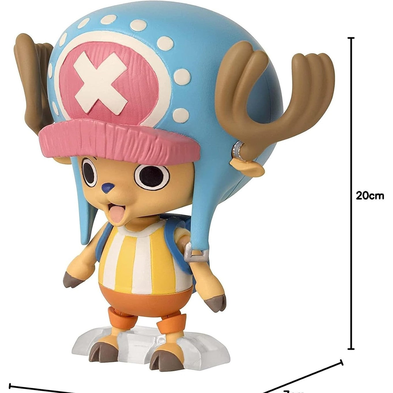 One Piece Anime Heroes 17cm Articulated Action Figure - Chopper 3296580369362