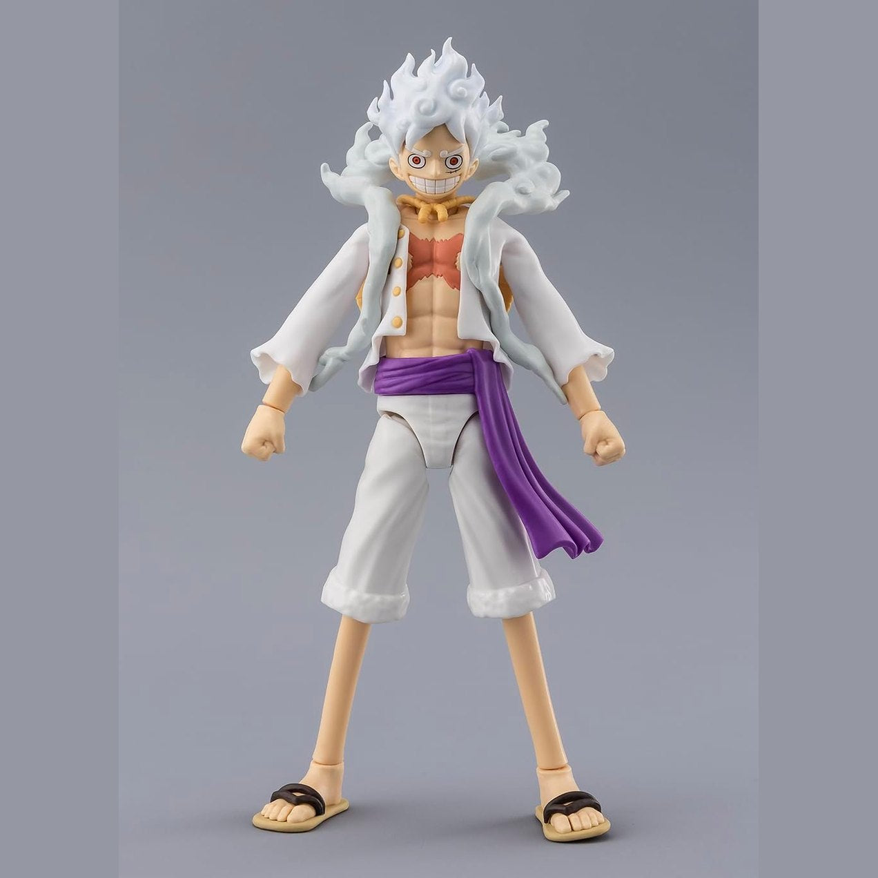 One Piece Anime Heroes 17cm Articulated Action Figure - Monkey D. Luffy Gear 5 3296580370542