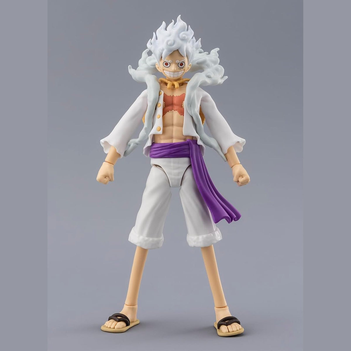 One Piece Anime Heroes 17cm Articulated Action Figure - Monkey D. Luffy Gear 5 3296580370542