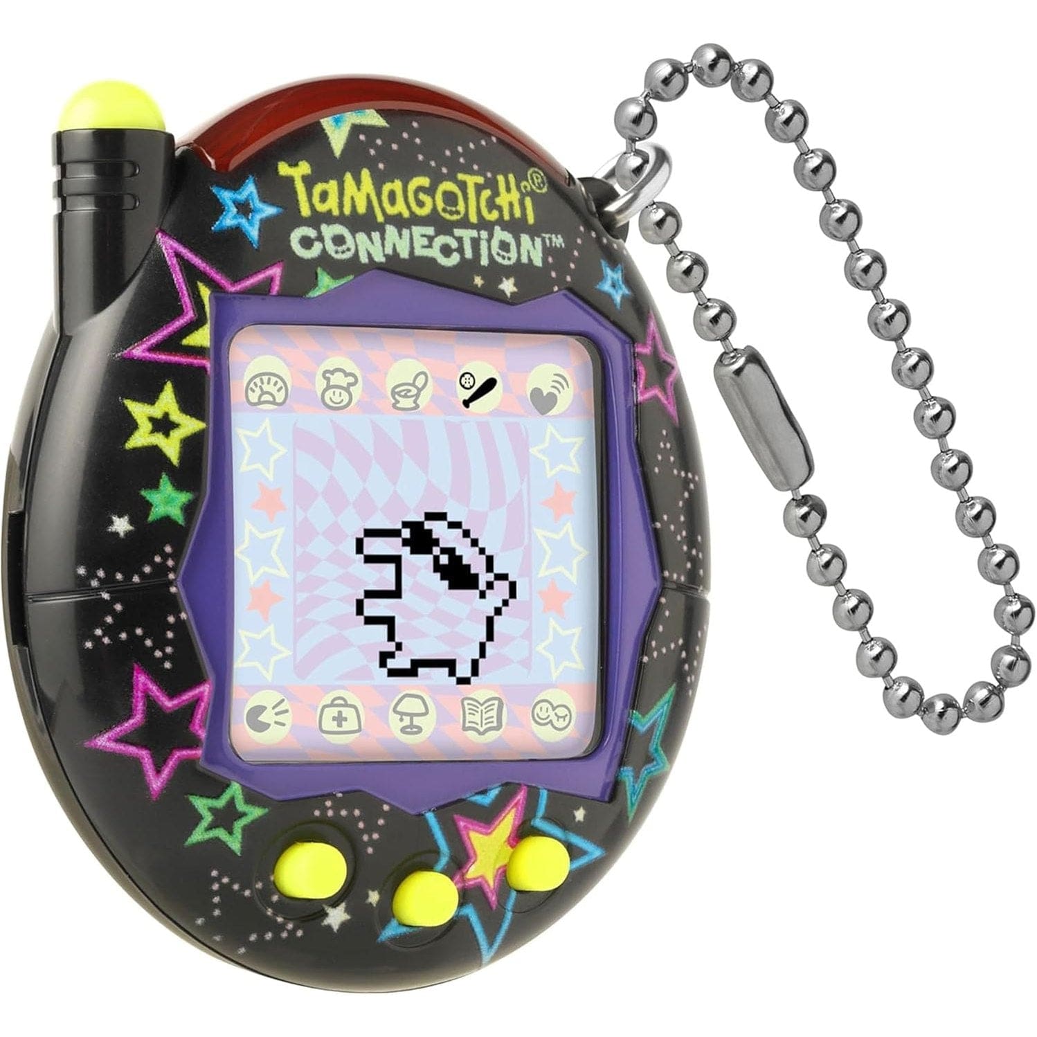 Tamagotchi Connection Digital Pet Neon Stars Shell Virtual Pet 329658043077