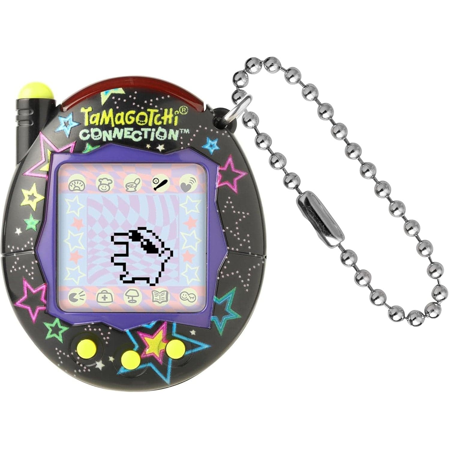 Tamagotchi Connection Digital Pet Neon Stars Shell Virtual Pet 329658043077