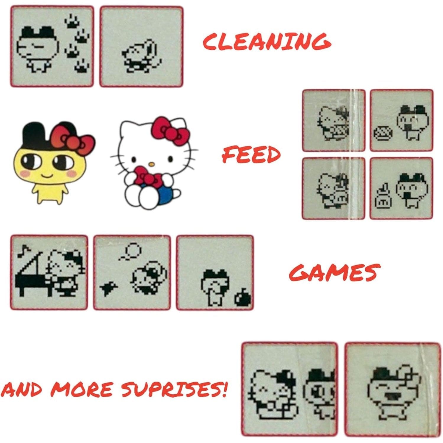 Tamagotchi Hello Kitty Digital Pet 50th Anniversary Sky Blue 3296580901678