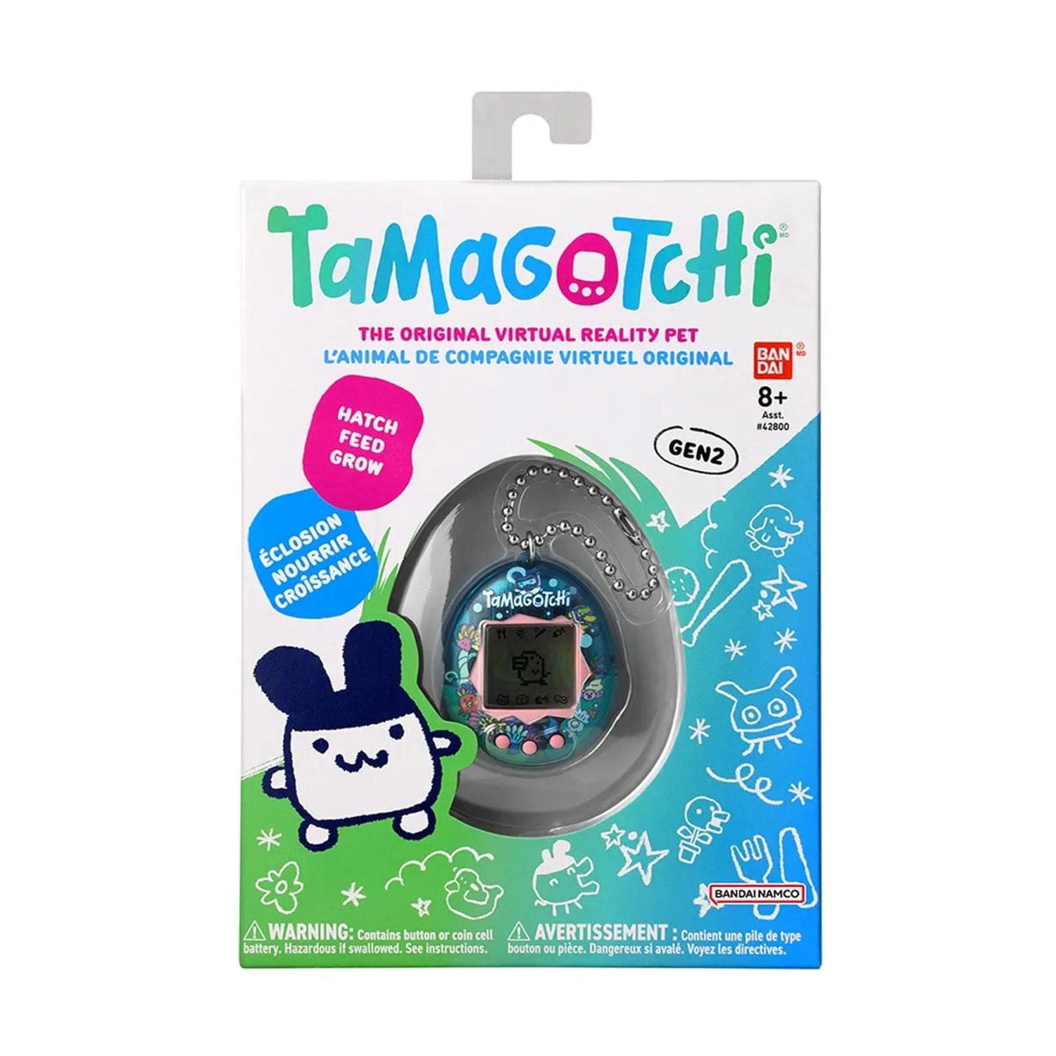 Tamagotchi Original Ocean: Classic Virtual Pet Toy 3296580429790