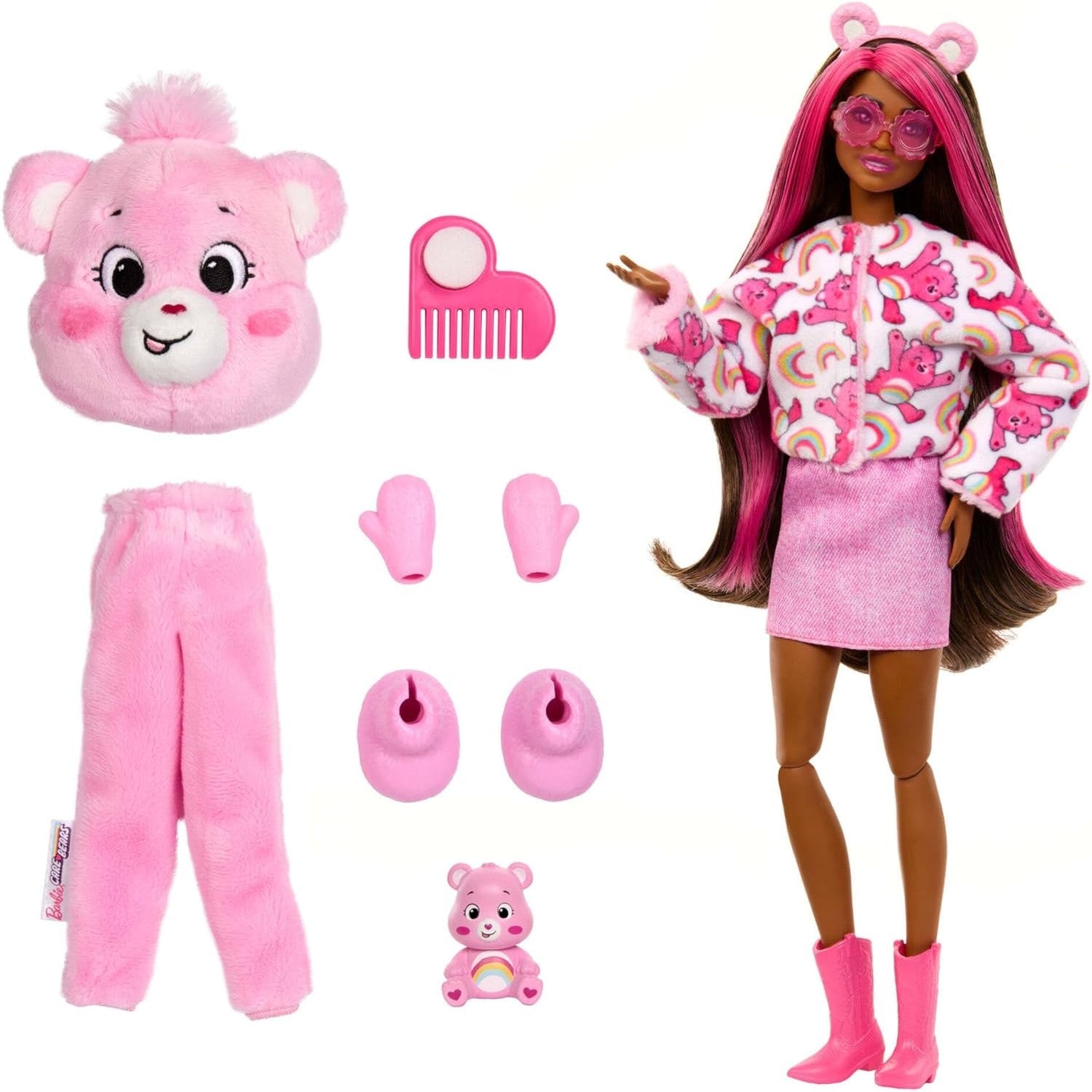 Barbie Cutie Reveal Care Bears Cheer Bear 194735274024