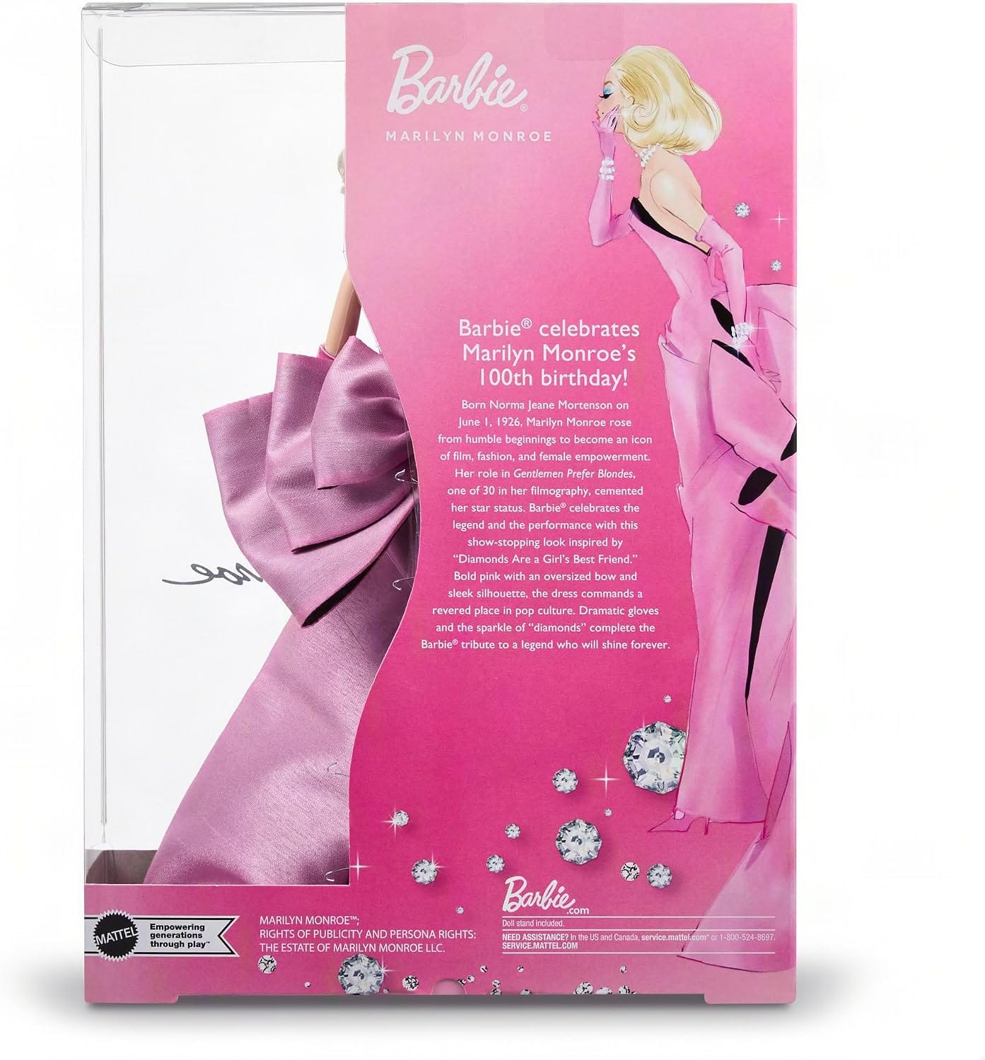Barbie - Signature Marilyn Monroe 100th Anniversary - Collectible Doll 194735344338