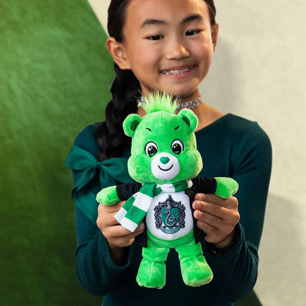 Care Bear Harry Potter 9 Inch Plush - Good Luck Slytherin