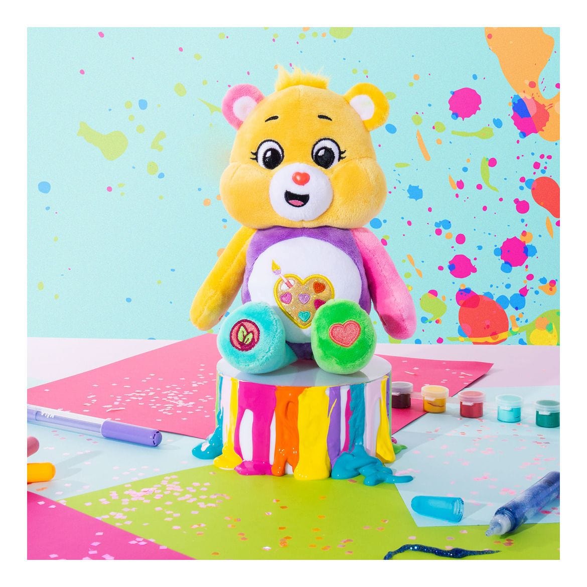 Care Bears 22cm Sparkle Work of Heart Bear 885561229370