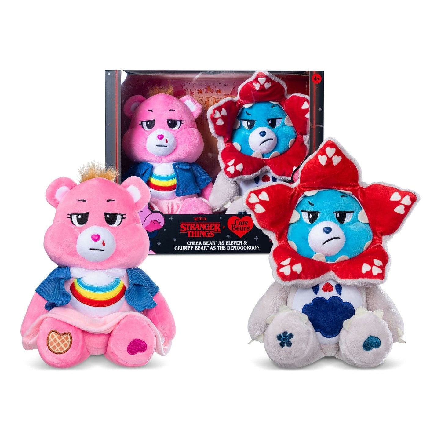 Care Bears - 30cm Stranger Things 2 Pack Eleven & Demogorgon