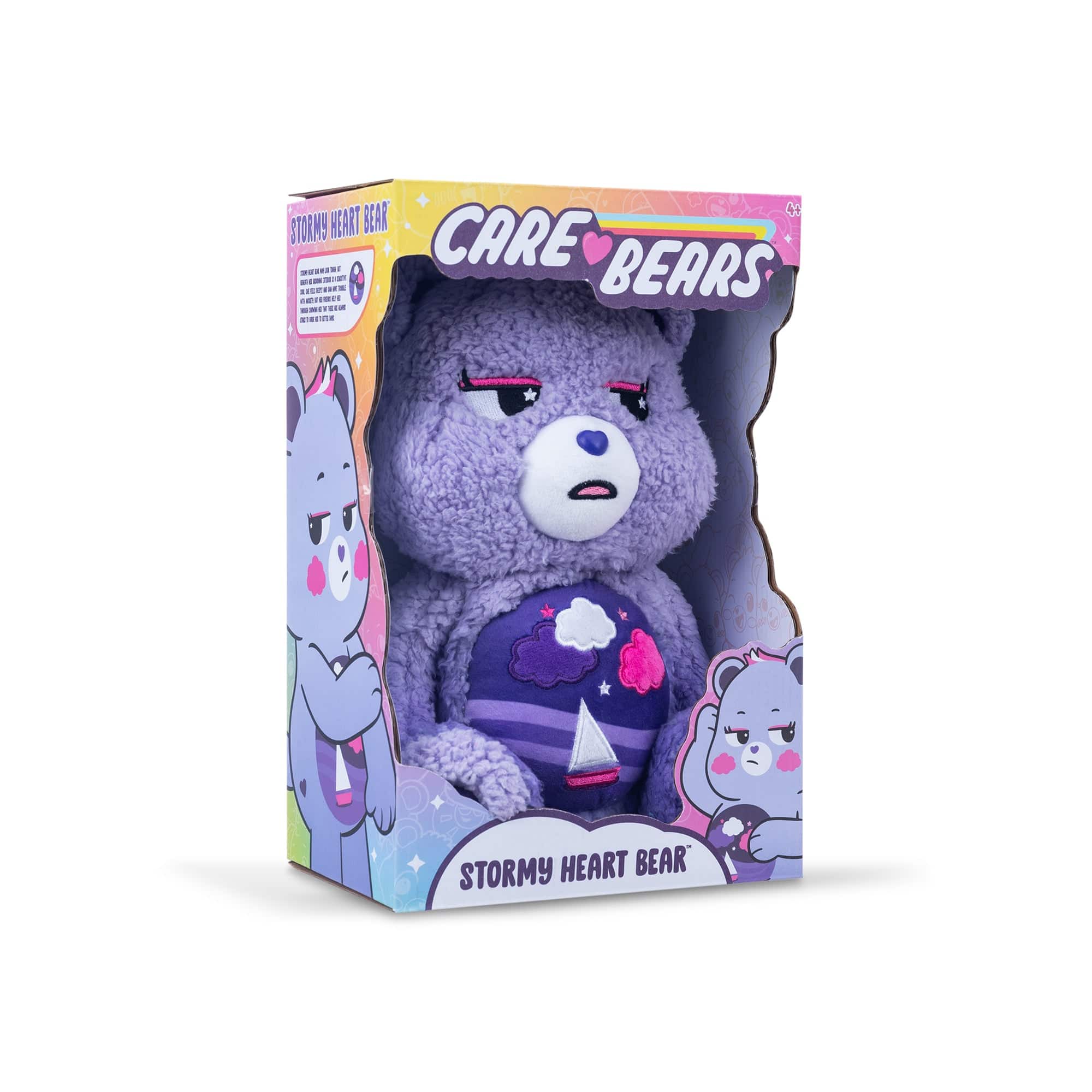 Care Bears - 35cm Cozy Stormy Heart Bear 885561229073