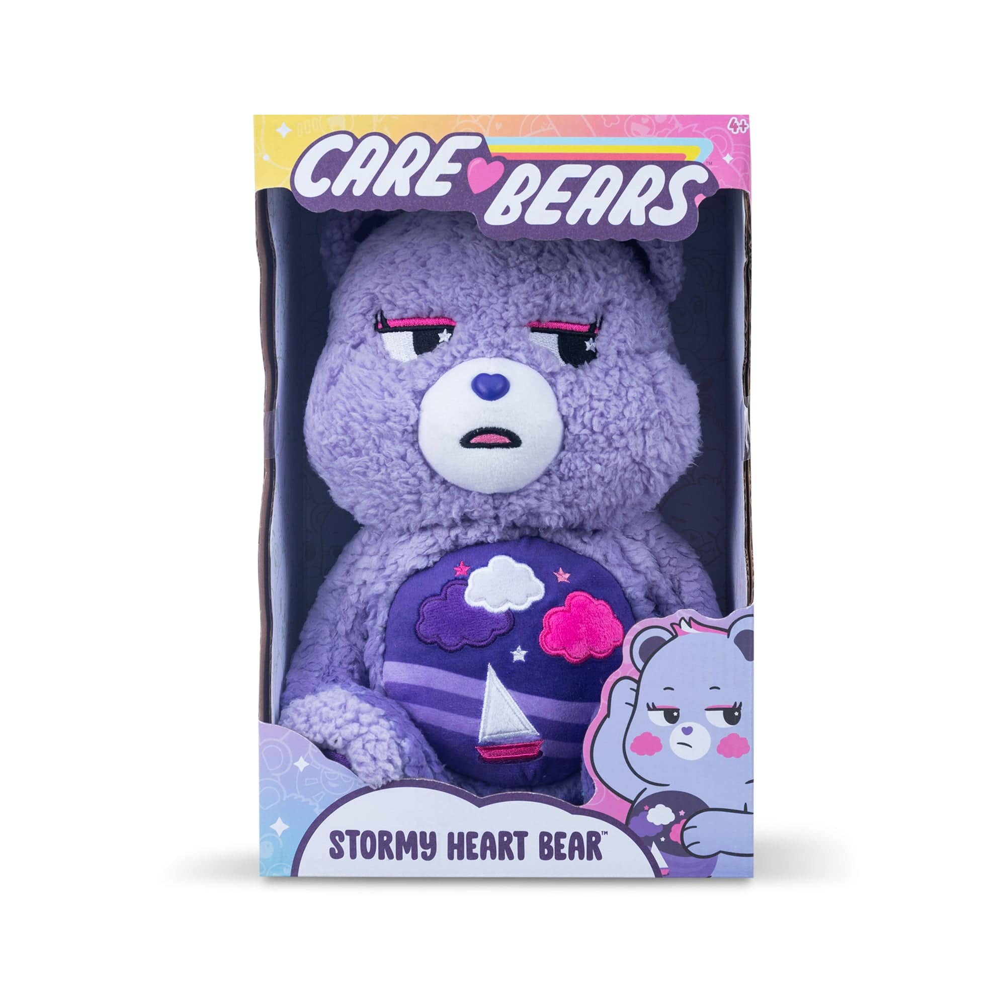 Care Bears - 35cm Cozy Stormy Heart Bear 885561229073