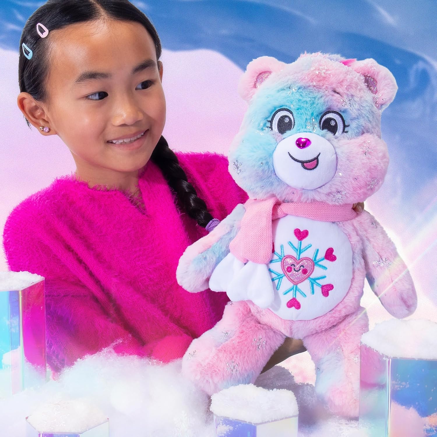 Care Bears Collector Edition – Snowflake Sparkle Bear 35cm 885561229943