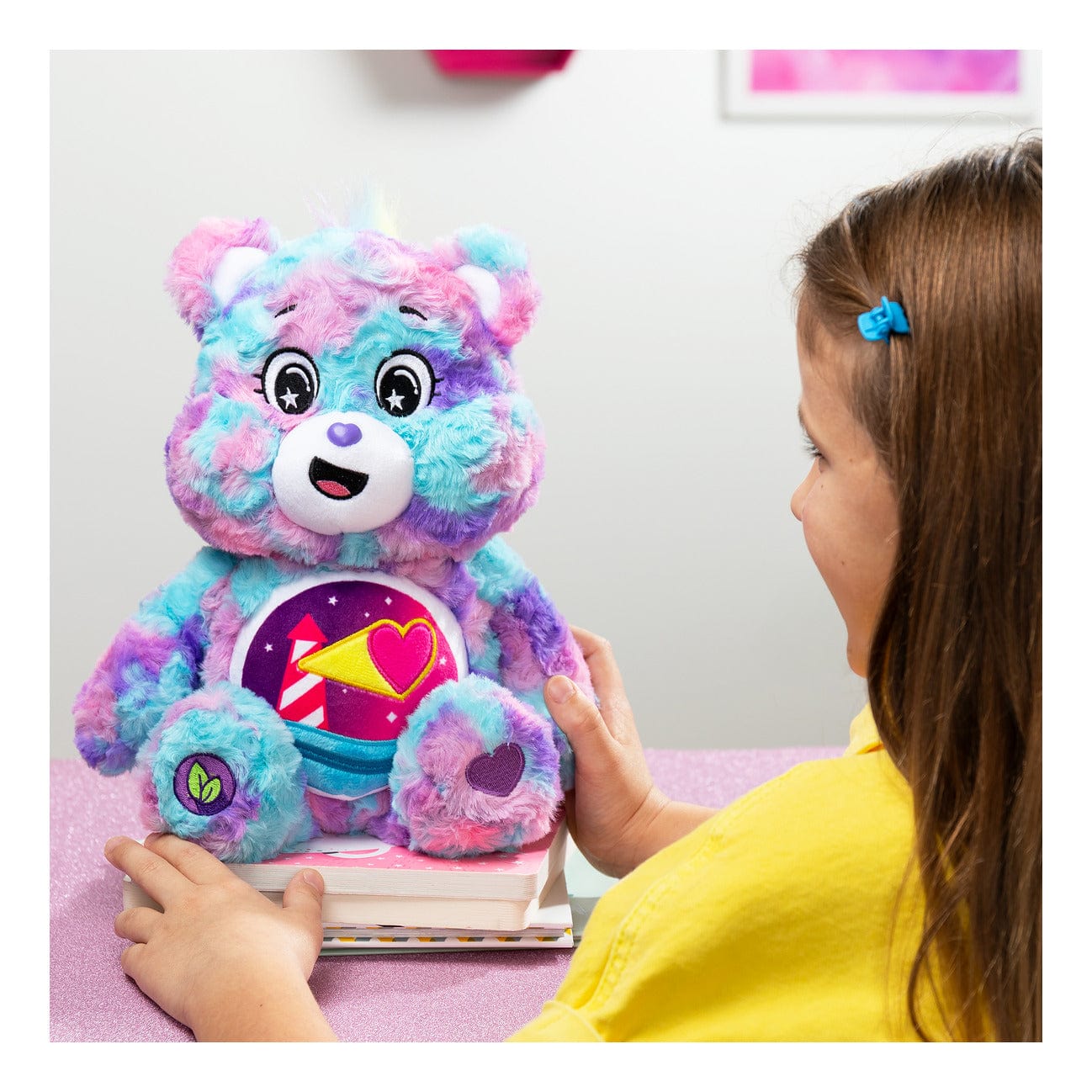 Care Bears Colour Splash Loveshine Bear