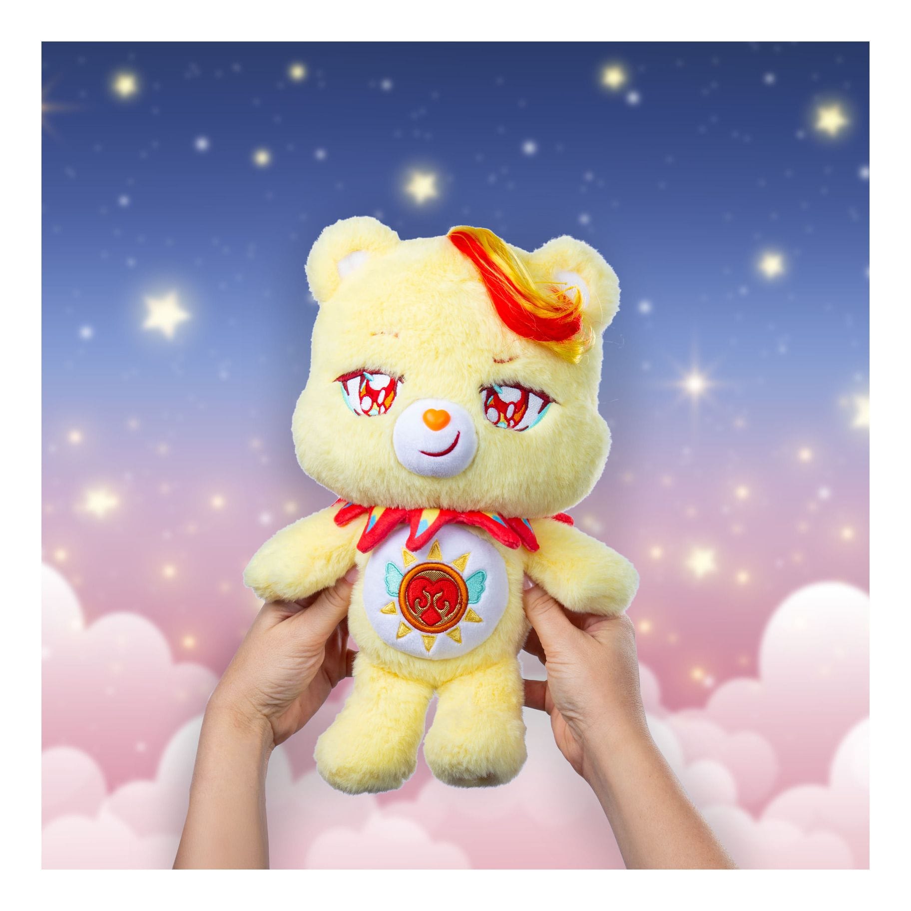 Care Bears Kindness Keepers Kawaii Theme 33cm Funshine Bear 885561229127