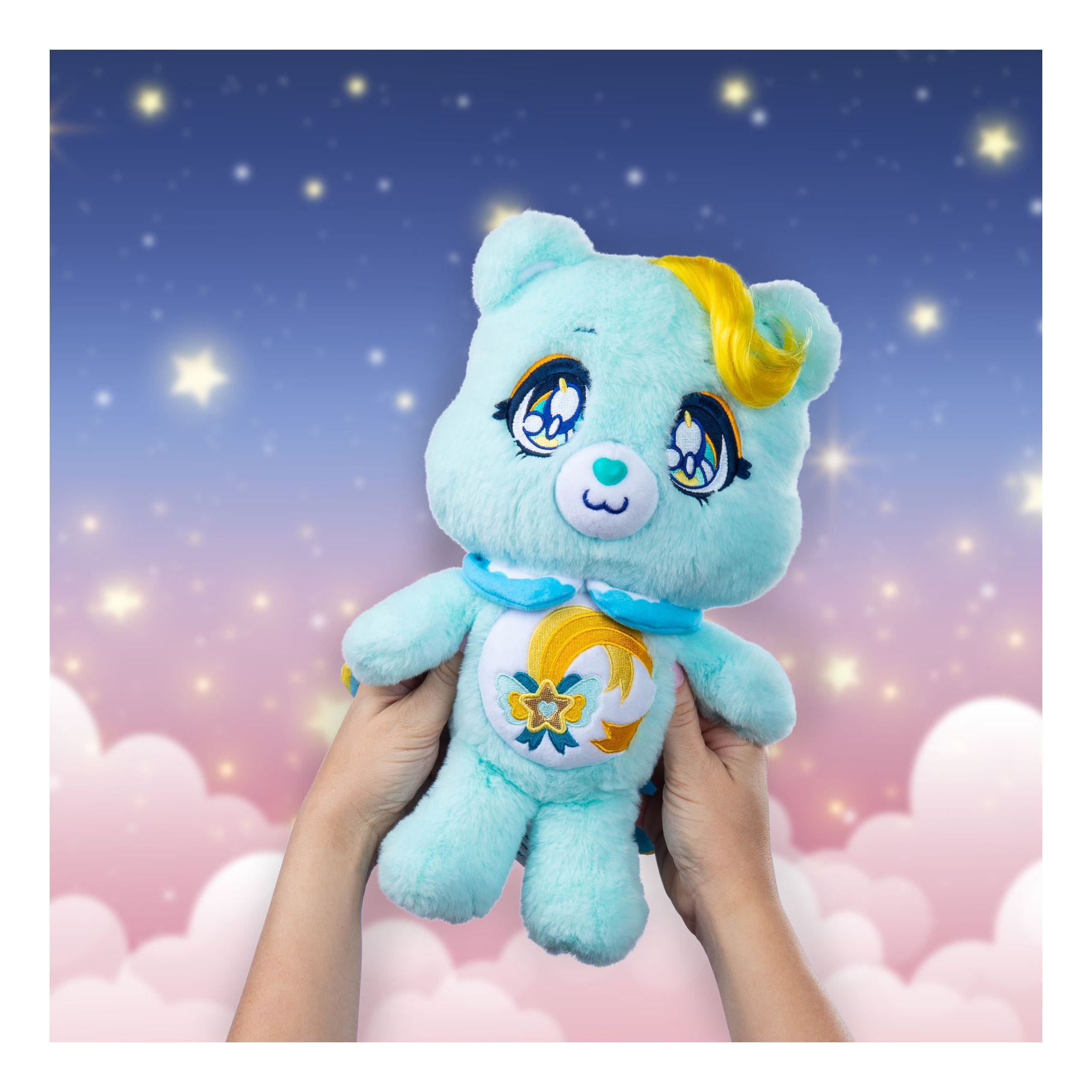 Care Bears Kindness Keepers Kawaii Theme 33cm Wish Bear 885561229141