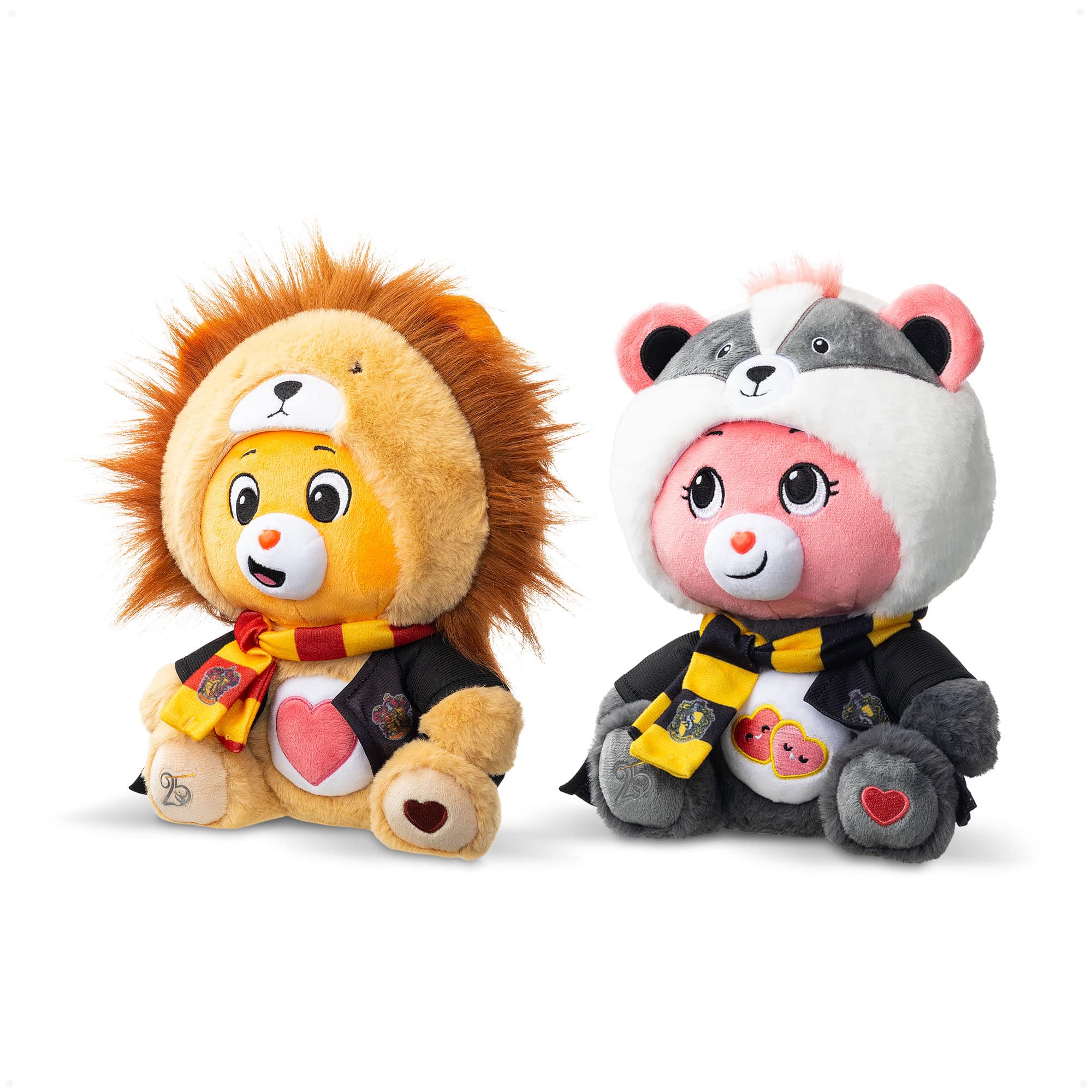 Care Bears x Harry Potter 30cm Plush 2-Pack – Gryffindor Tenderheart & Hufflepuff Love-A-Lot 885561230789